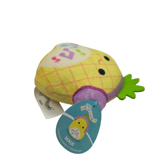 Squishmallows McDonalds Happy Meal Mini Maui Yellow Pineapple Plush w/ Tags 3" - Picture 3 of 7